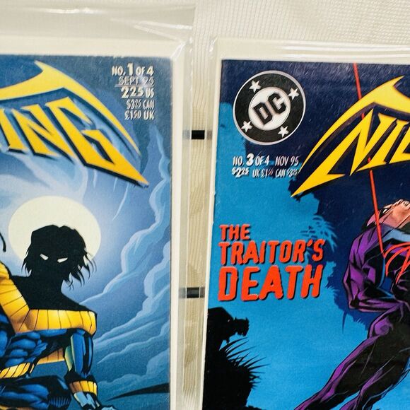 Nightwing 1 3-4 Lot 1st Solo Series Dick Grayson 1995 - Picture 5 of 8
